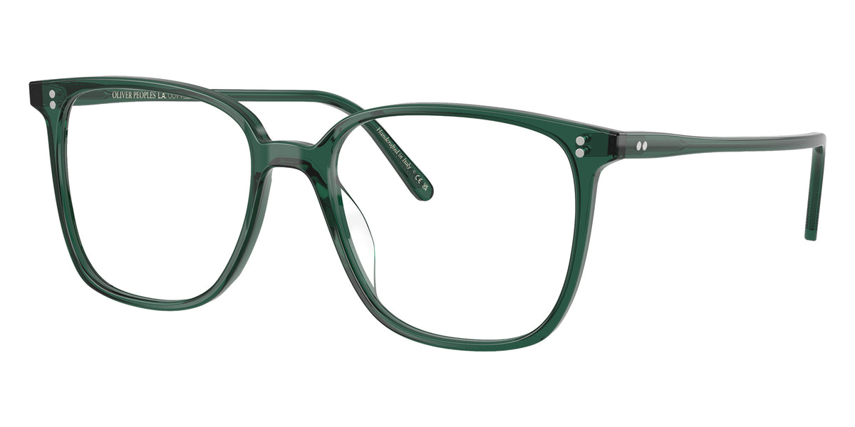 Oliver Peoples® OV5374U Square OV5374U 1763 53 Eyeglasses - Translucent Dark Teal