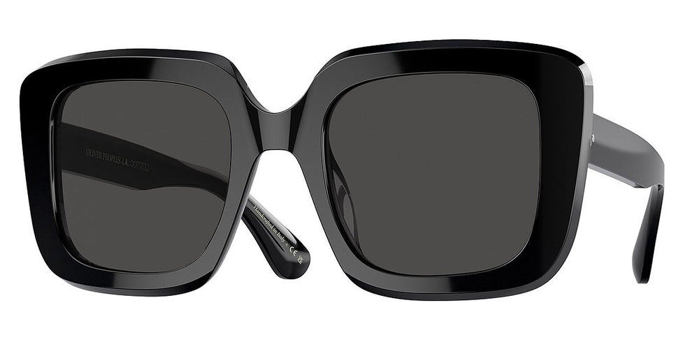 Oliver Peoples® Franca OV5443SU 100587 52 - Black / Gray Sunglasses