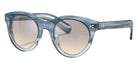 Oliver Peoples® OV5451SU Round OV5451SU 170232 49 Sunglasses - Dusk Blue VSB/Moondust Gradient Mirrored