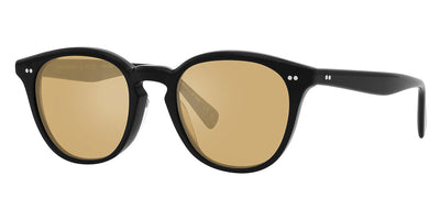 Oliver Peoples® Desmon Sun OV5454SU 10050F 48 - Black / Mustard Mirrored Sunglasses 