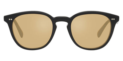 Oliver Peoples® Desmon Sun OV5454SU 10050F 50 - Black / Mustard Mirrored Sunglasses 