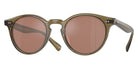 Oliver Peoples® Romare Sun OV5459SU 1678W4 48 - Dusty Olive / Persimmon Mirrored Sunglasses