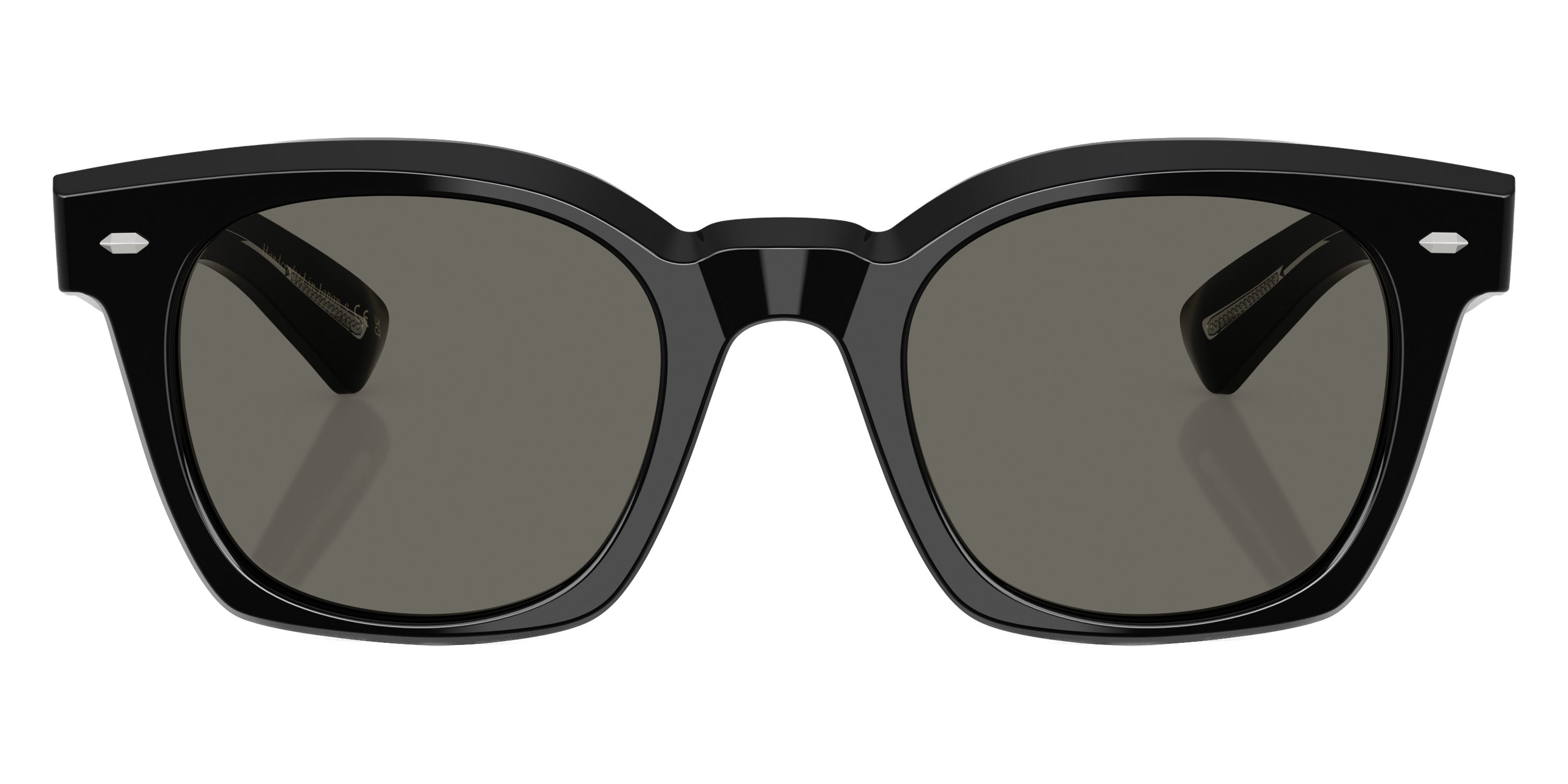 Oliver Peoples® Merceaux 18K OV5498SU 1731R5 50 Sunglasses - Black / Carbon Gray