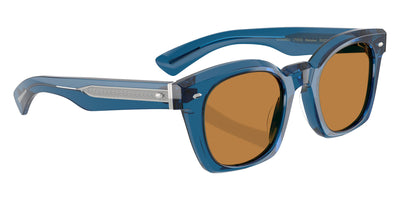 Oliver Peoples® Merceaux 18K OV5498SU 179353 50 Sunglasses - Translucent Blue / Cognac
