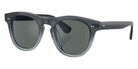 Oliver Peoples® OV5509SU Round OV5509SU 1777W5 49 Sunglasses - Twilight Gradient/Regal Blue