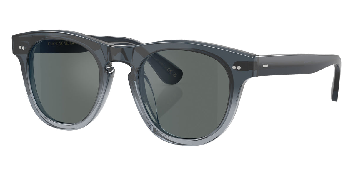 Oliver Peoples® OV5509SU Round OV5509SU 1777W5 49 Sunglasses - Twilight Gradient/Regal Blue