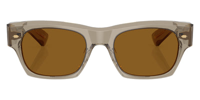 Oliver Peoples® Kasdan 18K OV5514SU 174553 51 Sunglasses - Sencha / True Brown