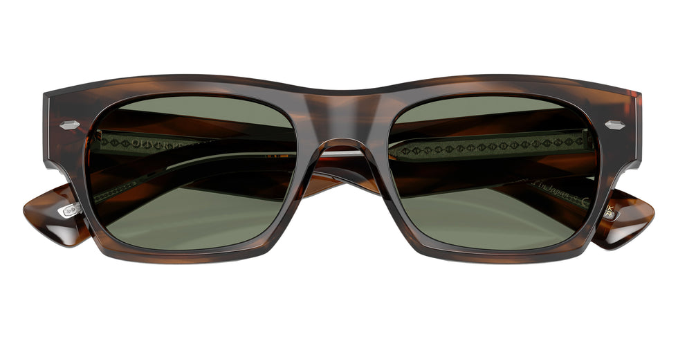 Oliver Peoples® Kasdan 18K OV5514SU 179452 51 Sunglasses - Barchan / New G-15