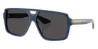Oliver Peoples® OV5520SU Rectangle OV5520SU 178887 60 Sunglasses - Navy/Crystal/Gray