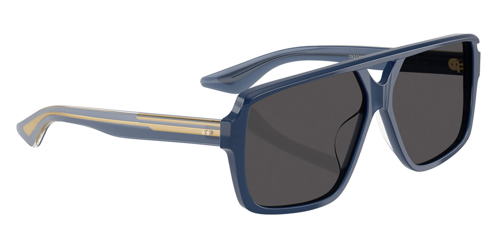 Oliver Peoples® OV5520SU Rectangle OV5520SU 178887 60 Sunglasses - Navy/Crystal/Gray