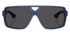 Oliver Peoples® OV5520SU Rectangle OV5520SU 178887 60 Sunglasses - Navy/Crystal/Gray