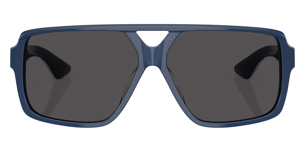 Oliver Peoples® OV5520SU Rectangle OV5520SU 178887 60 Sunglasses - Navy/Crystal/Gray
