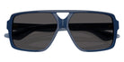 Oliver Peoples® OV5520SU Rectangle OV5520SU 178887 60 Sunglasses - Navy/Crystal/Gray