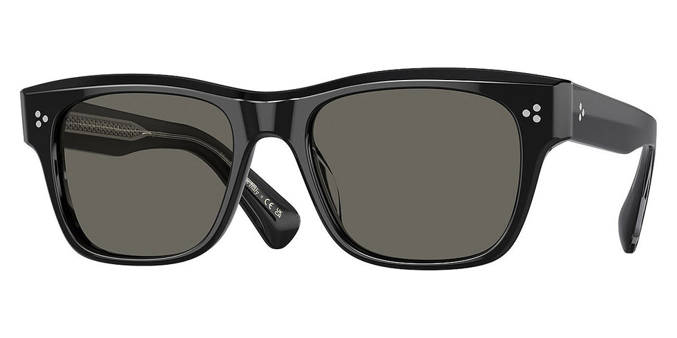 Oliver Peoples® Birell Sun OV5524SU 1492R5 52 - Black / Carbon Gray Sunglasses