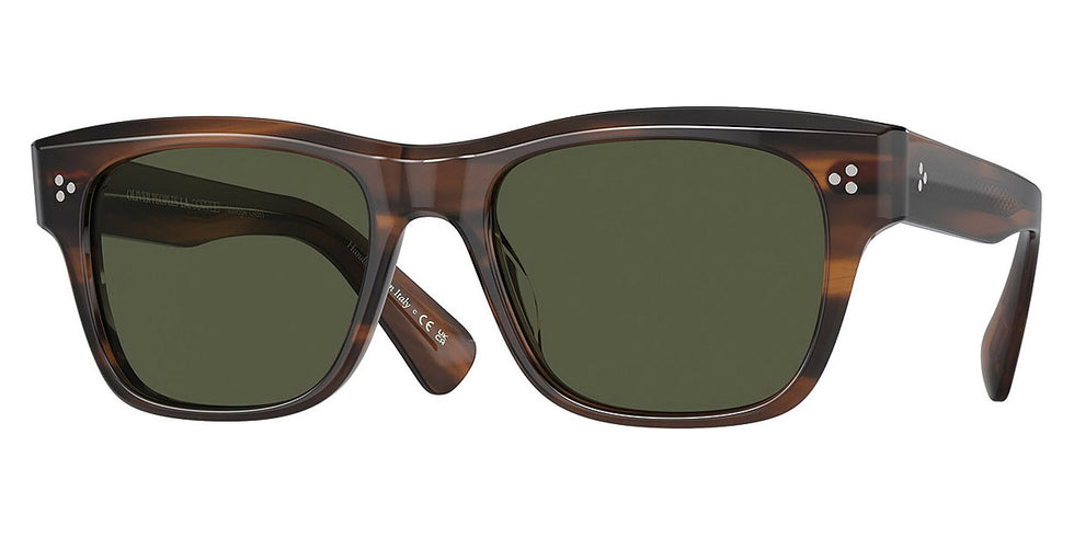 Oliver Peoples® Birell Sun OV5524SU 172452 52 - Tuscany Tortoise / G-15 Sunglasses