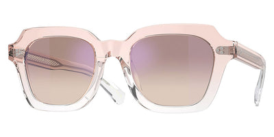 Oliver Peoples® Kienna OV5526SU 1769K3 51 - Light Silk/Crystal Gradient / Soft Tan Gradient Mirrored Sunglasses 