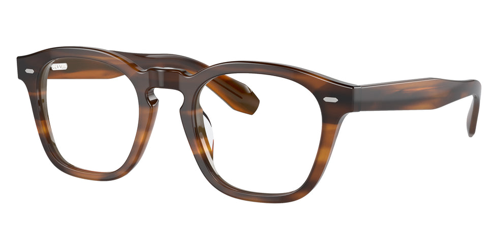 Oliver Peoples® OV5527U Rectangle OV5527U 1753 49 Eyeglasses - Sycamore