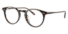 Oliver Peoples® OV5529U Round OV5529U 1741 48 Eyeglasses - Atago Tortoise