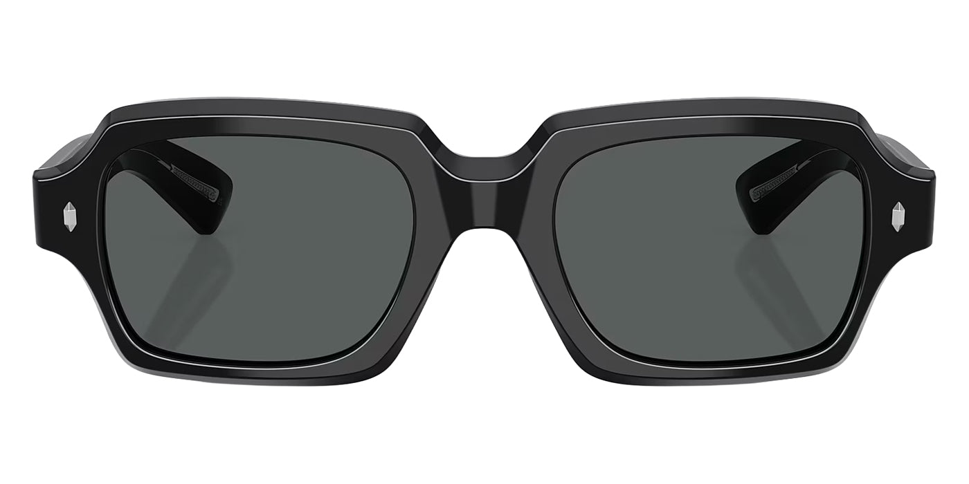 Oliver Peoples® Devaney 18k OV5539SU 1731P2 53 Sunglasses - Black / Midnight Express Polar 
