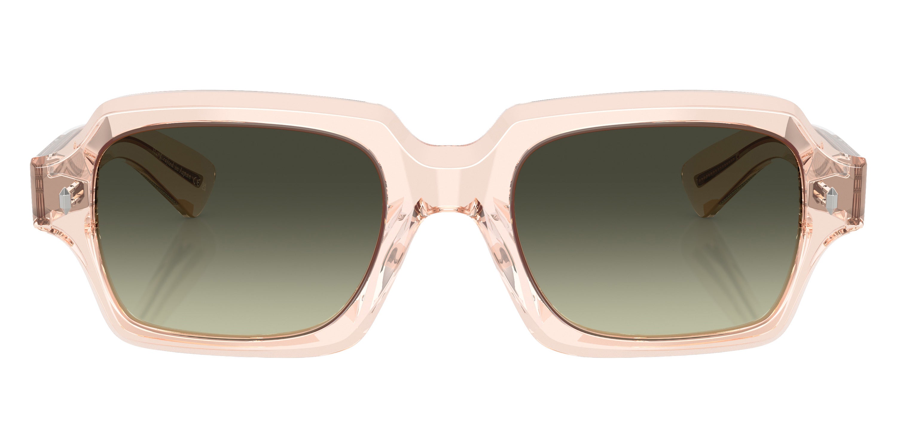 Oliver Peoples® Devaney 18k OV5539SU 1743BH 53 Sunglasses - Cherry Blossom / G-15 Gradient
