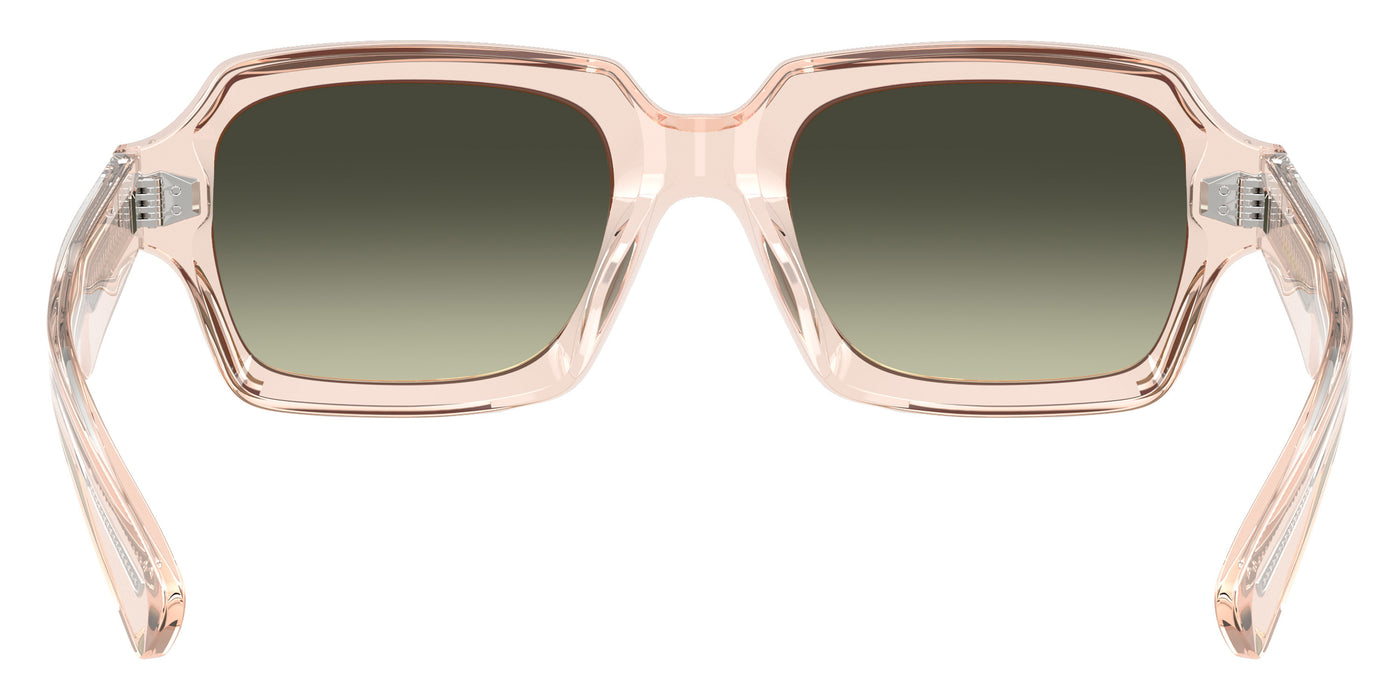 Oliver Peoples® Devaney 18k OV5539SU 1743BH 53 Sunglasses - Cherry Blossom / G-15 Gradient