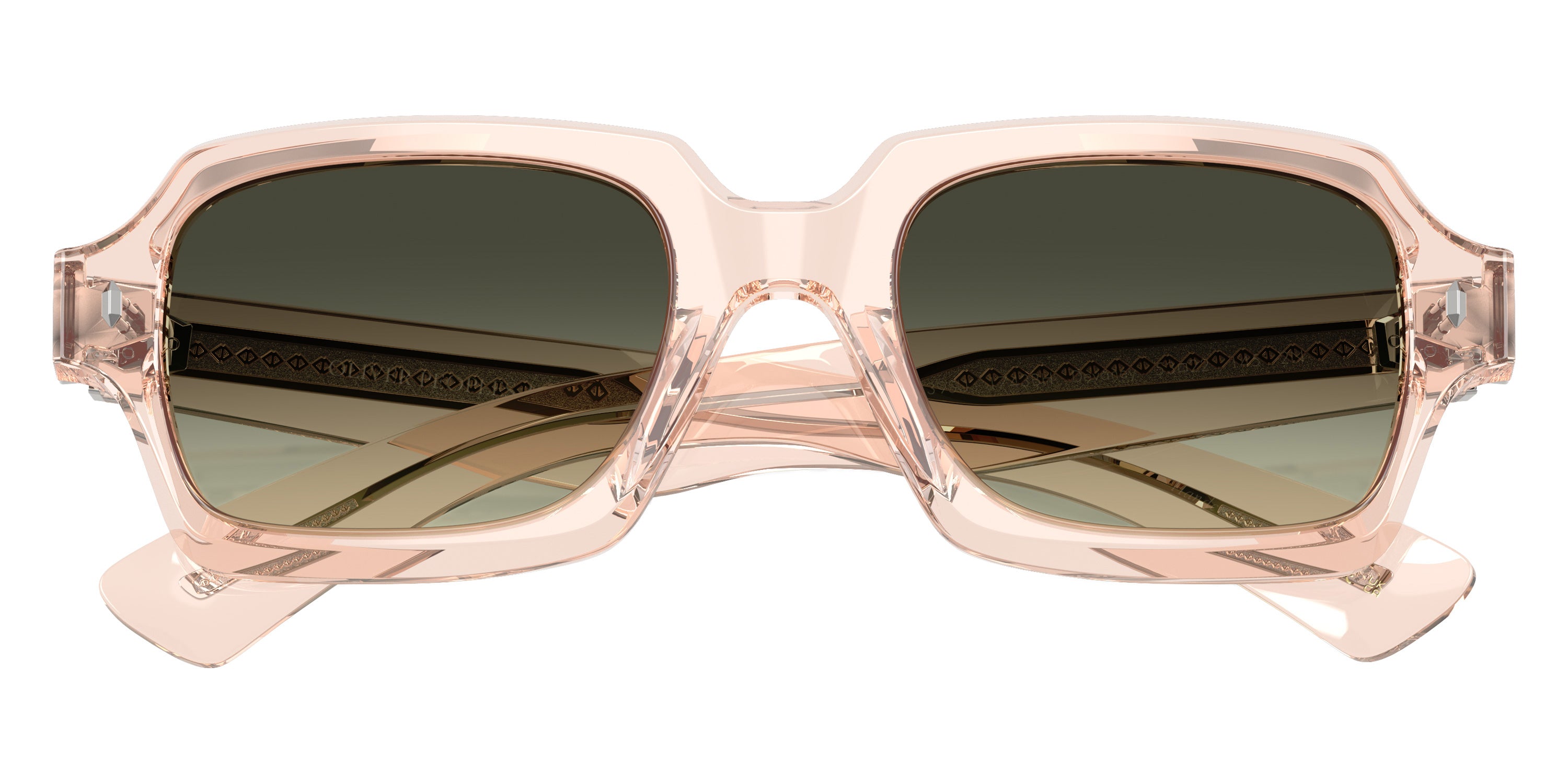 Oliver Peoples® Devaney 18k OV5539SU 1743BH 53 Sunglasses - Cherry Blossom / G-15 Gradient