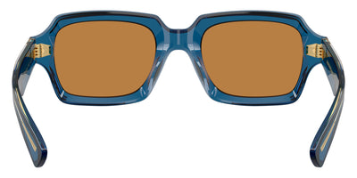 Oliver Peoples® Devaney 18k OV5539SU 179353 53 Sunglasses - Translucent Blue / Cognac
