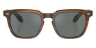 Oliver Peoples® OV5546SU Rectangle OV5546SU 1753W5 52 Sunglasses - Sycamore/Regal Blue Mirrored