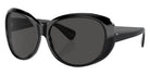 Oliver Peoples® OV5551SU Round OV5551SU 100587 62 Sunglasses - Black/Gray