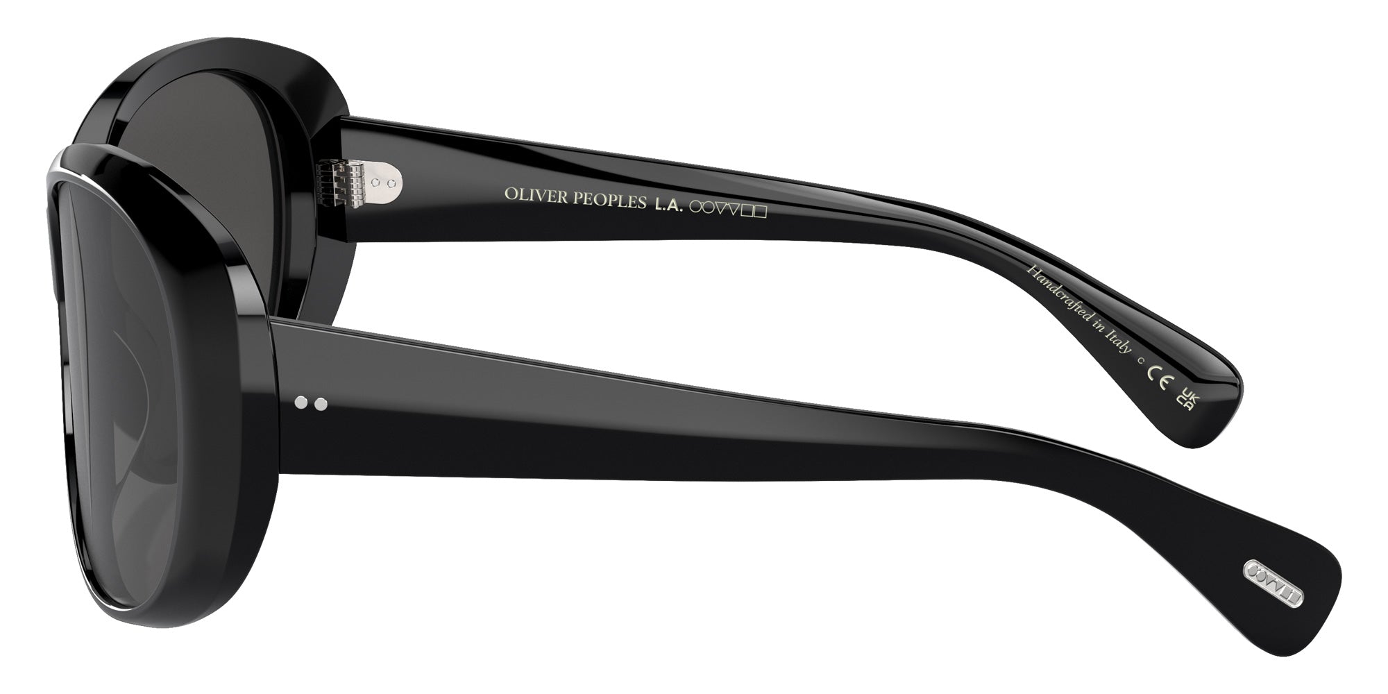 Oliver Peoples® OV5551SU Round OV5551SU 100587 62 Sunglasses - Black/Gray
