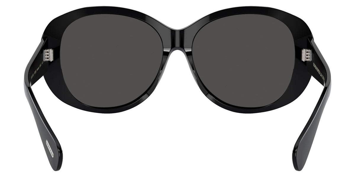 Oliver Peoples® OV5551SU Round OV5551SU 100587 62 Sunglasses - Black/Gray