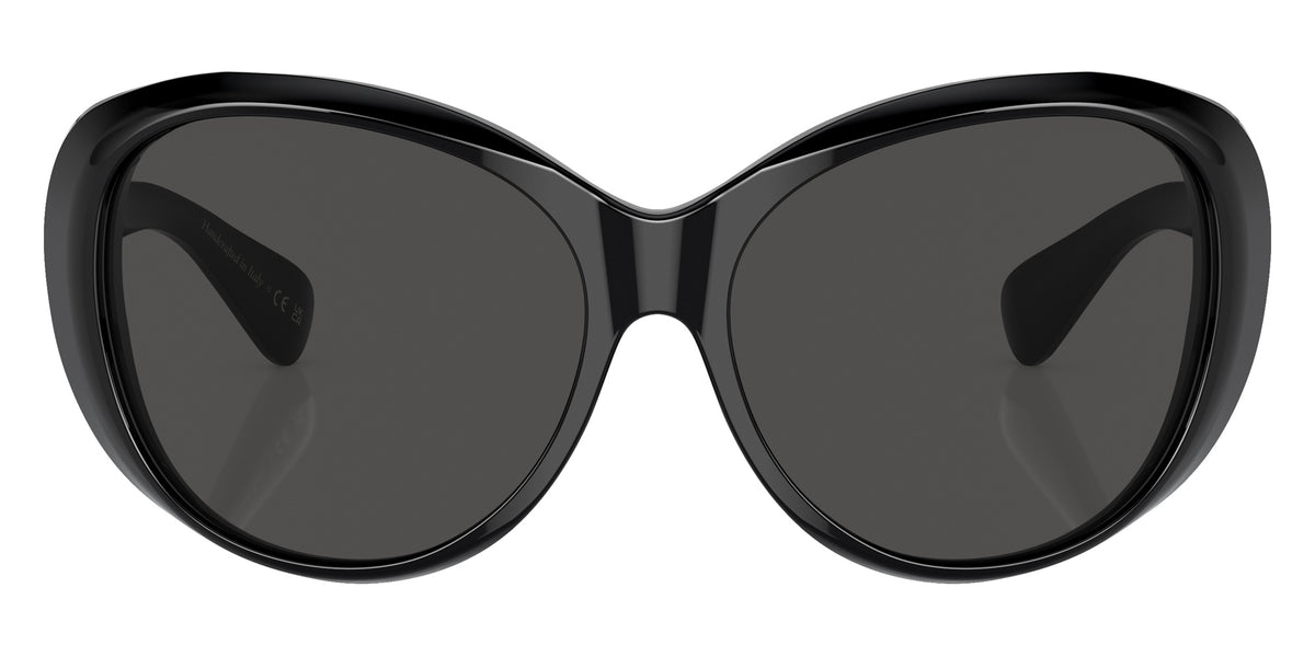 Oliver Peoples® OV5551SU Round OV5551SU 100587 62 Sunglasses - Black/Gray