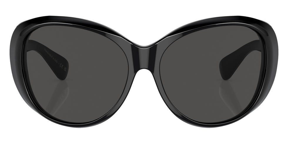 Oliver Peoples® OV5551SU Round OV5551SU 100587 62 Sunglasses - Black/Gray