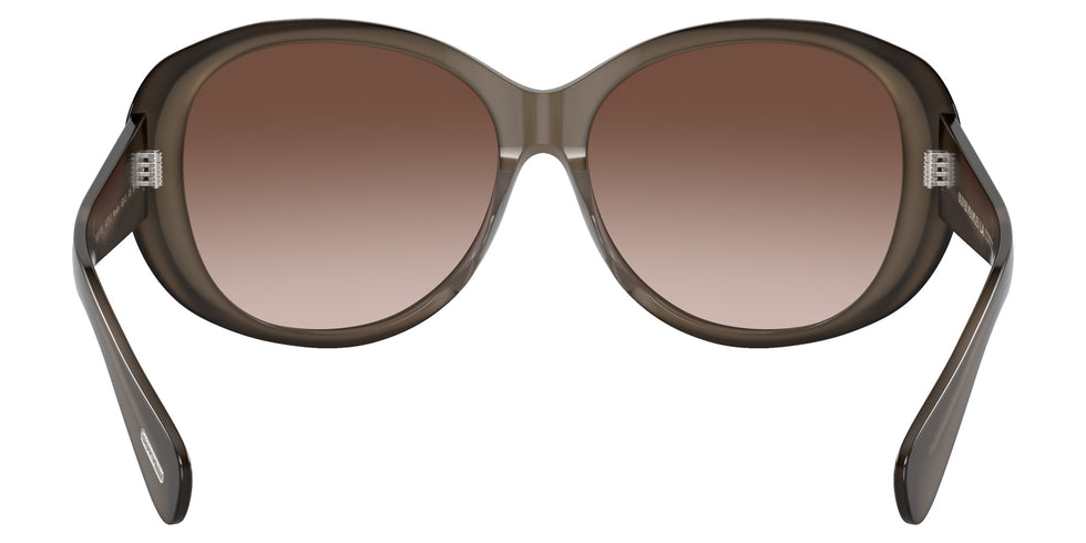 Oliver Peoples® OV5551SU Round OV5551SU 147313 62 Sunglasses - Taupe/Umber Gradient