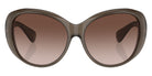 Oliver Peoples® OV5551SU Round OV5551SU 147313 62 Sunglasses - Taupe/Umber Gradient
