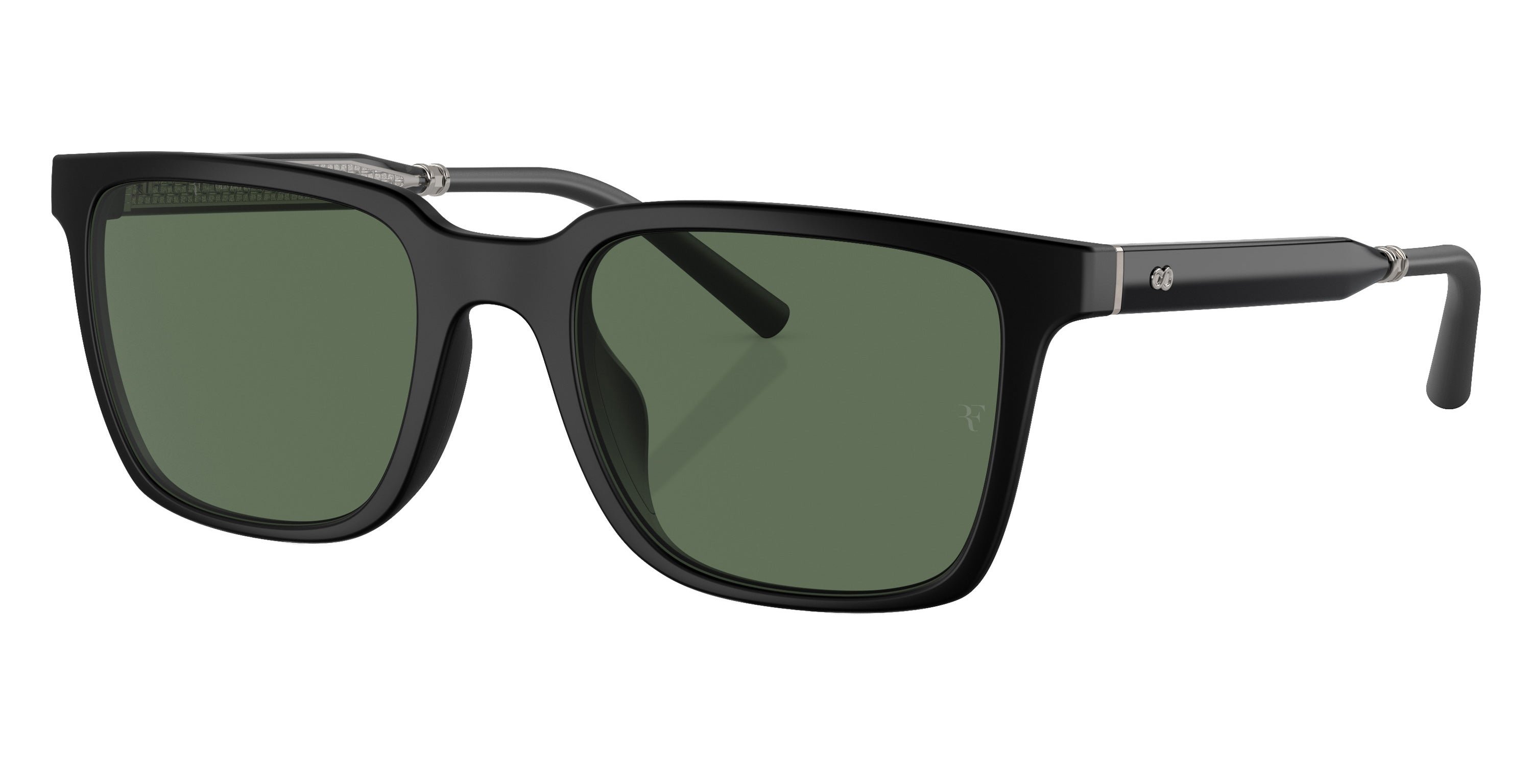 Oliver Peoples® Mr. Federer Sun OV5553SU 70019A 55 Sunglasses - Semi-Matte Black / G-15 Polarized