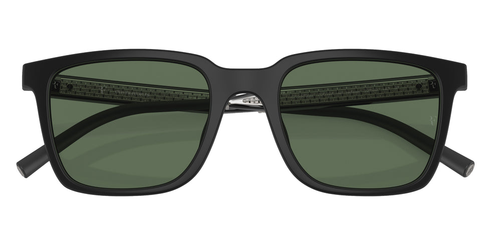 Oliver Peoples® Mr. Federer Sun OV5553SU 70019A 55 Sunglasses - Semi-Matte Black / G-15 Polarized