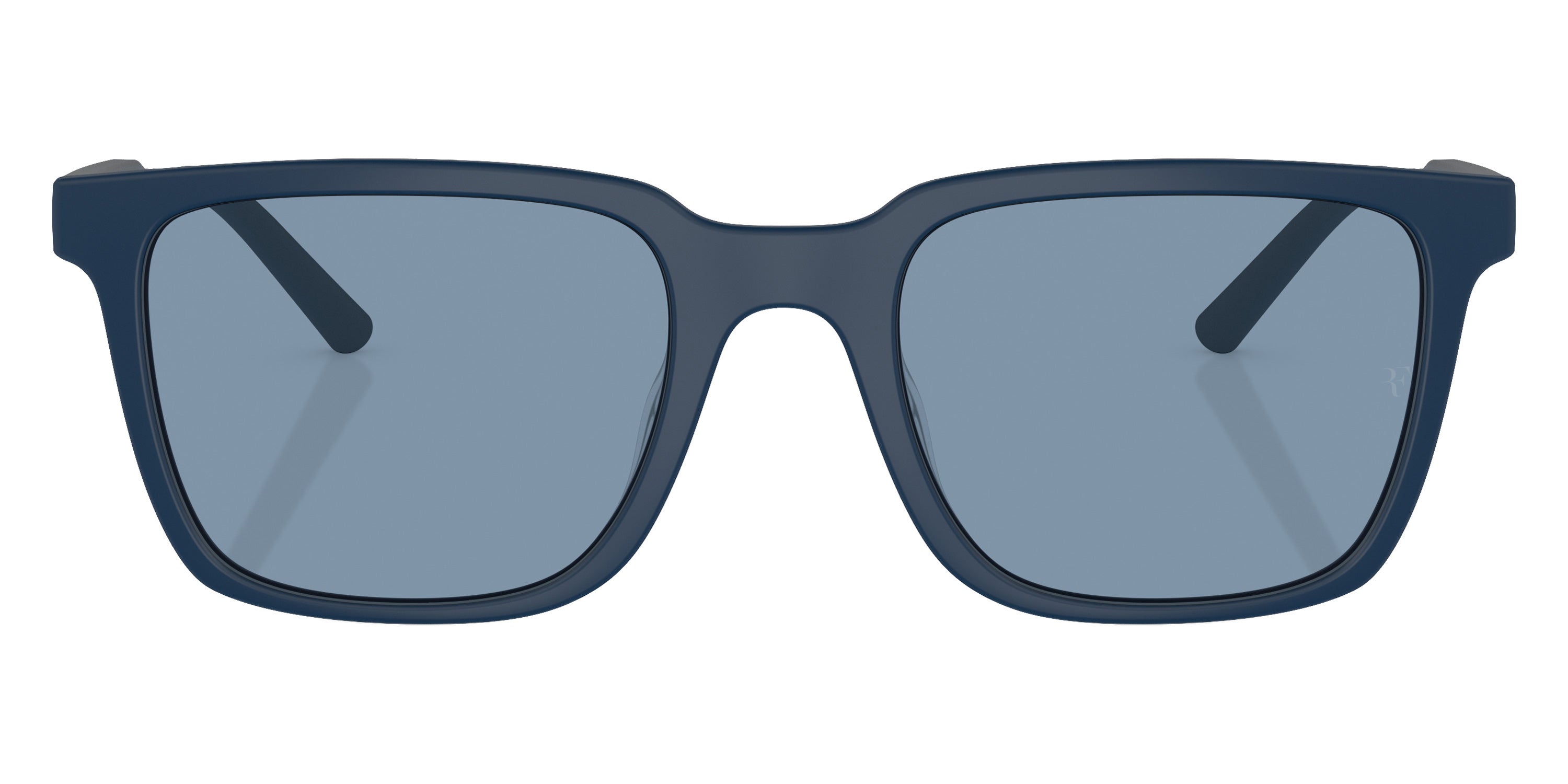 Oliver Peoples® Mr. Federer Sun OV5553SU 700380 55 Sunglasses - Semi-Matte Blue Ash / Marine
