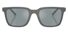 Oliver Peoples® Mr. Federer Sun OV5553SU 70086G 52 Sunglasses - Semi-matte Anthracite / Gray Polarized Flash Mirrored
