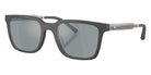 Oliver Peoples® Mr. Federer Sun OV5553SU 70086G 52 Sunglasses - Semi-matte Anthracite / Gray Polarized Flash Mirrored