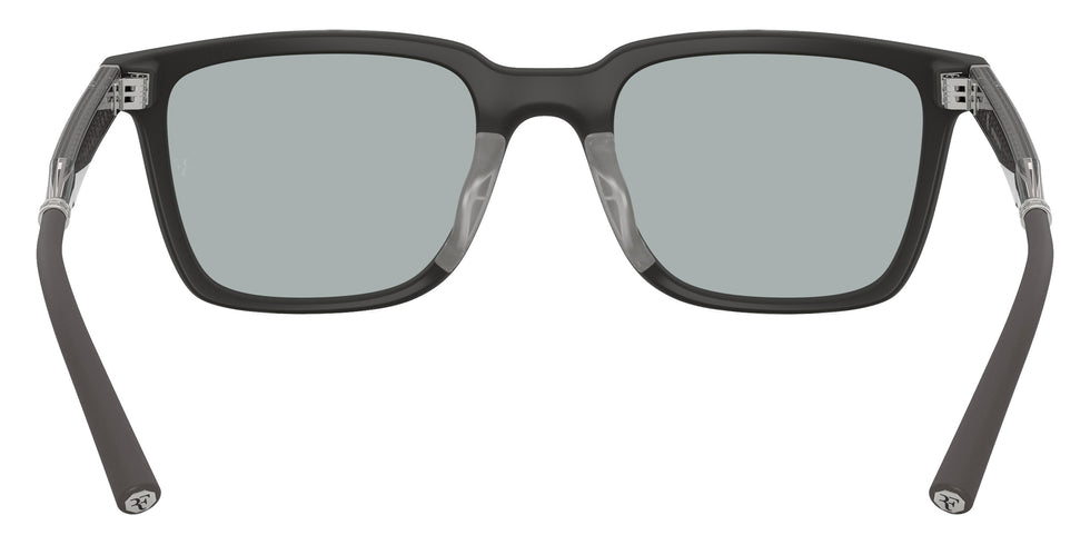 Oliver Peoples® Mr. Federer Sun OV5553SU 70086G 52 Sunglasses - Semi-matte Anthracite / Gray Polarized Flash Mirrored