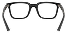 Oliver Peoples® Mr. Federer-R OV5553U 7001 52 Eyeglasses - Semi-Matte Black/Crystal Silver