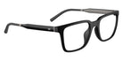 Oliver Peoples® Mr. Federer-R OV5553U 7001 52 Eyeglasses - Semi-Matte Black/Crystal Silver
