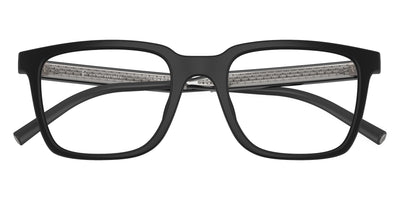 Oliver Peoples® Mr. Federer-R OV5553U 7001 52 Eyeglasses - Semi-Matte Black/Crystal Silver