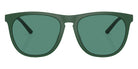 Oliver Peoples® R-1 OV5554SU 700471 55 Sunglasses - Semi-Matte Ryegrass/Ryegrass Silver / Forest