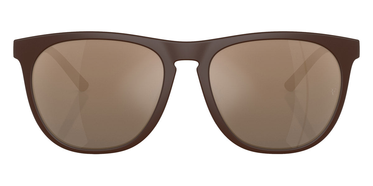 Oliver Peoples® R-1 OV5554SU 70055A 55 Sunglasses - Umber/Cortado Gold / Desert Flash Mirrored