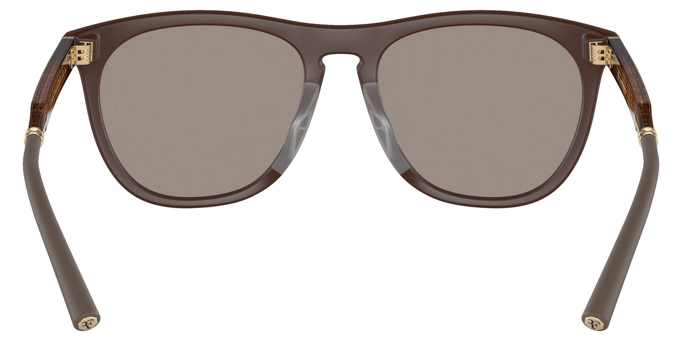 Oliver Peoples® R-1 OV5554SU 70055A 55 Sunglasses - Umber/Cortado Gold / Desert Flash Mirrored