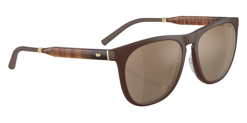 Oliver Peoples® R-1 OV5554SU 70055A 55 Sunglasses - Umber/Cortado Gold / Desert Flash Mirrored