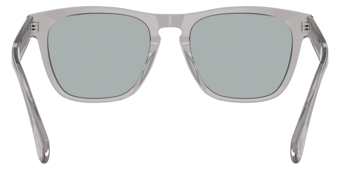 Oliver Peoples® R-3 OV5555SU 11326G 54 Sunglasses - Workman Gray / Gray Polarized Flash Mirrored