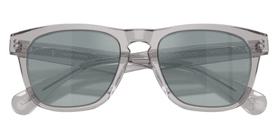 Oliver Peoples® R-3 OV5555SU 11326G 54 Sunglasses - Workman Gray / Gray Polarized Flash Mirrored